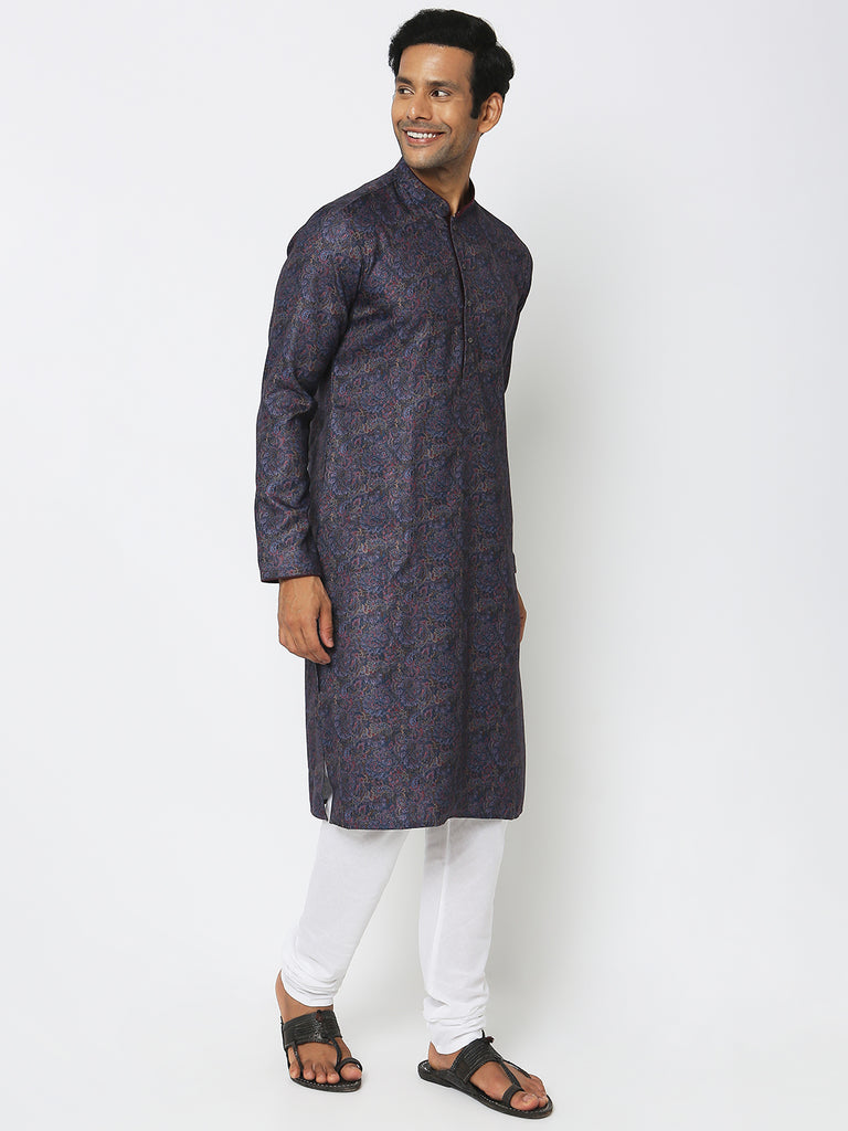 Regular Fit Jacquard Kurta Sets