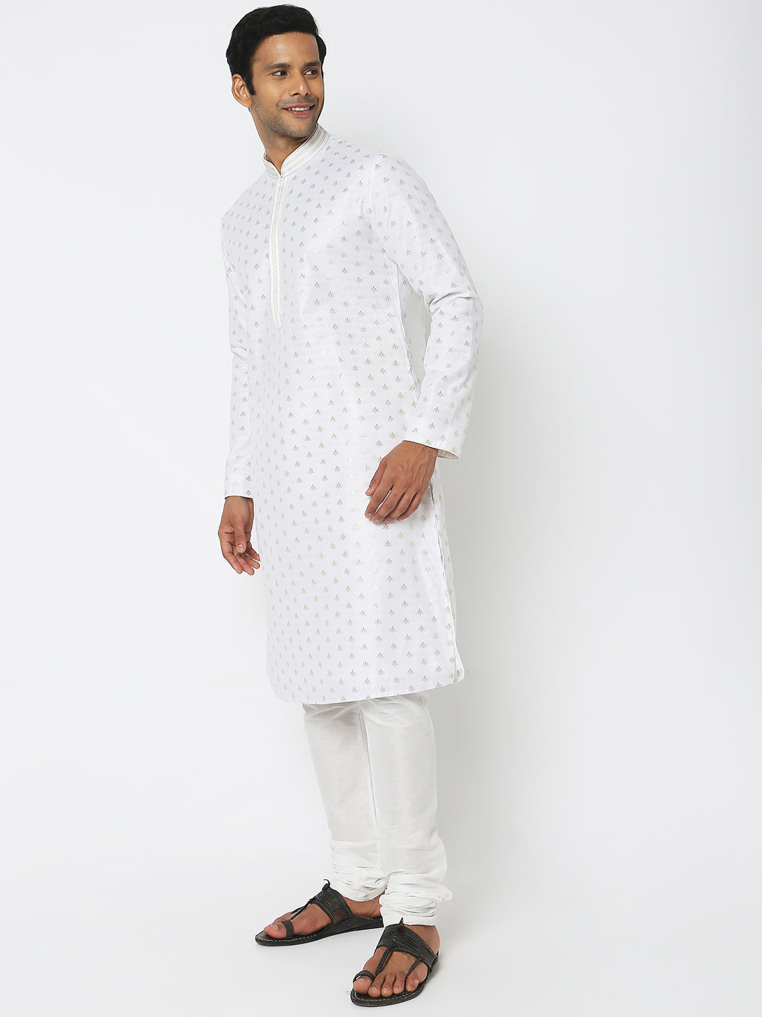 Regular Fit Jacquard Kurta Sets