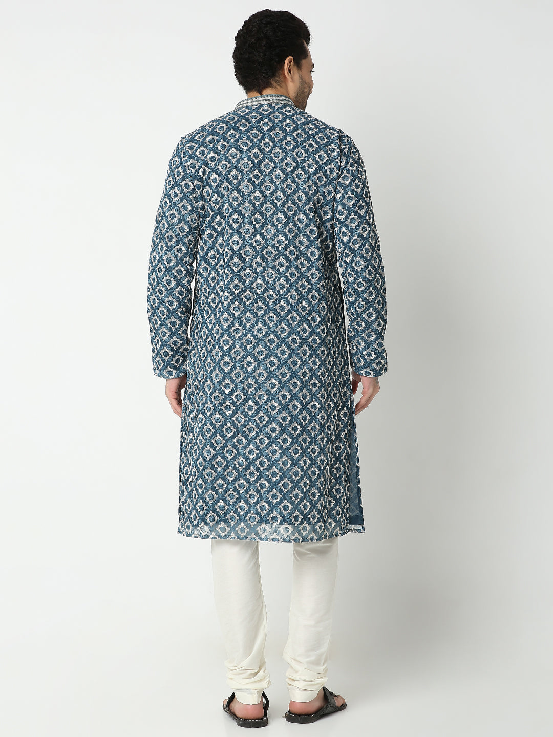 Regular Fit Embroidered Kurta Sets