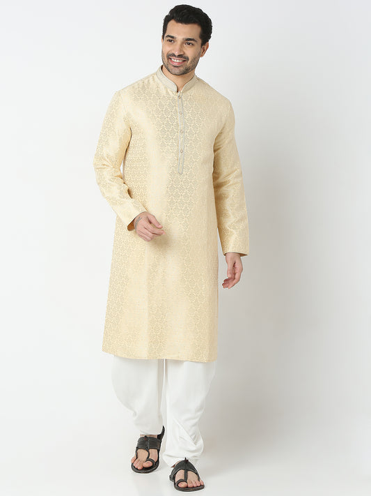 Regular Fit Jacquard Kurta Sets