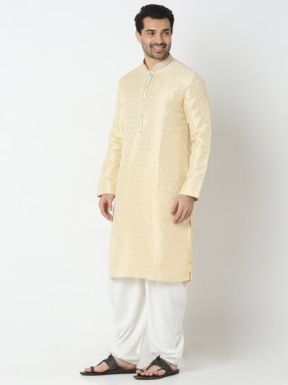 Regular Fit Jacquard Kurta Sets