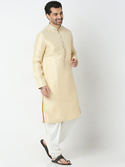 Regular Fit Jacquard Kurta Sets