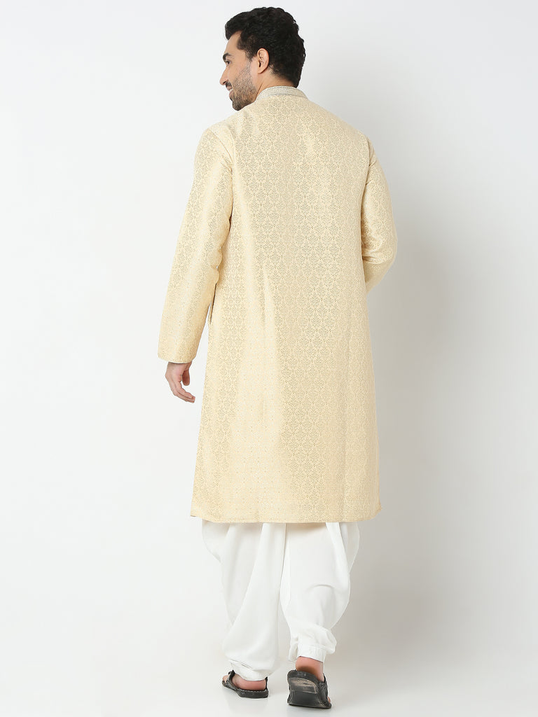 Regular Fit Jacquard Kurta Sets