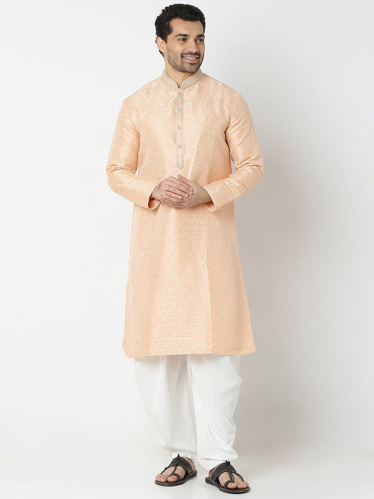Regular Fit Jacquard Kurta Sets