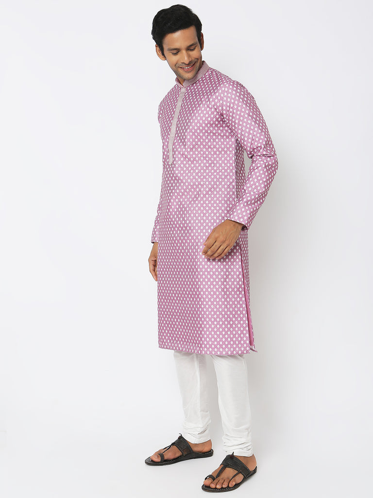 Regular Fit Polka Dot Kurta Sets