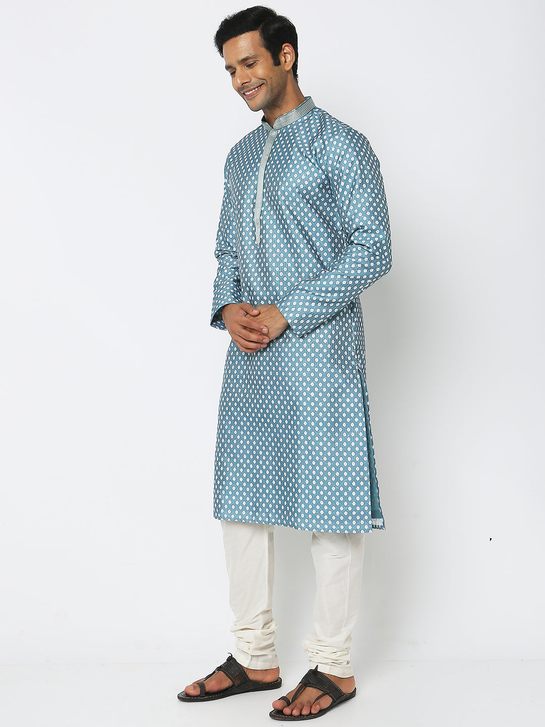 Regular Fit Polka Dot Kurta Sets