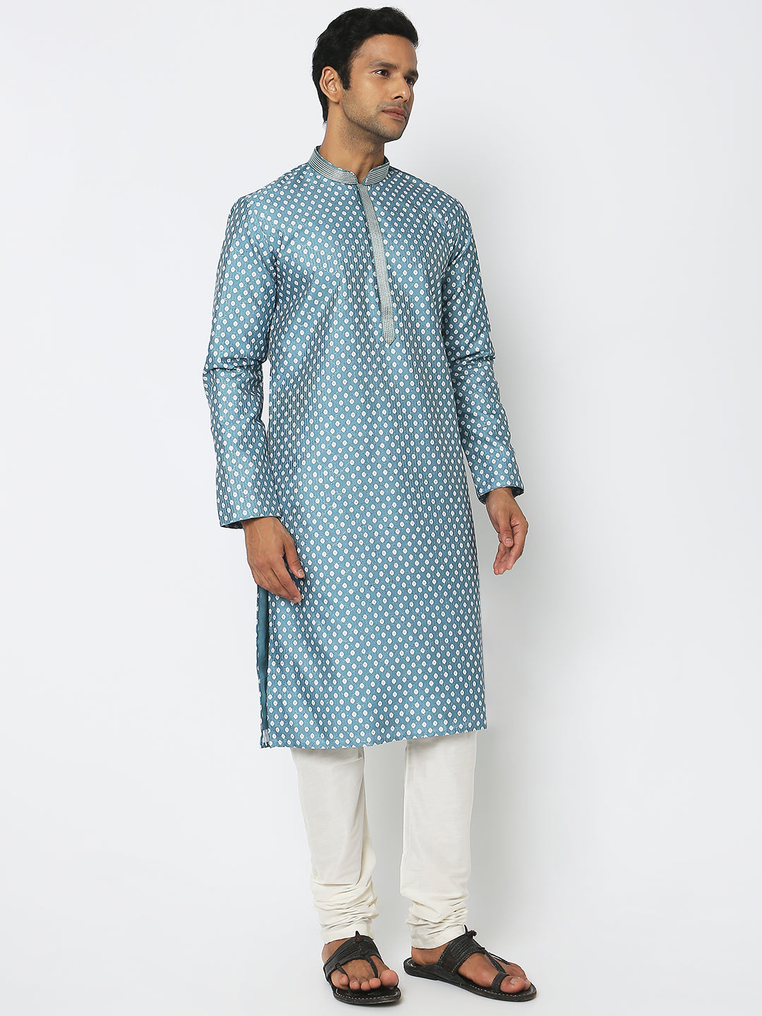 Regular Fit Polka Dot Kurta Sets