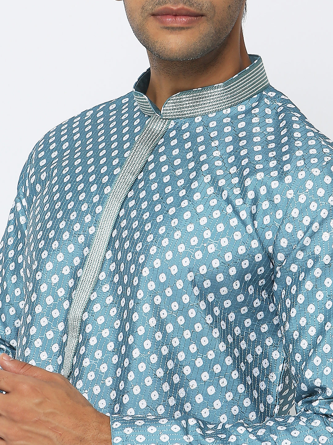 Regular Fit Polka Dot Kurta Sets