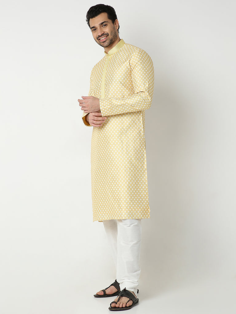 Regular Fit Embroidered Kurta Sets