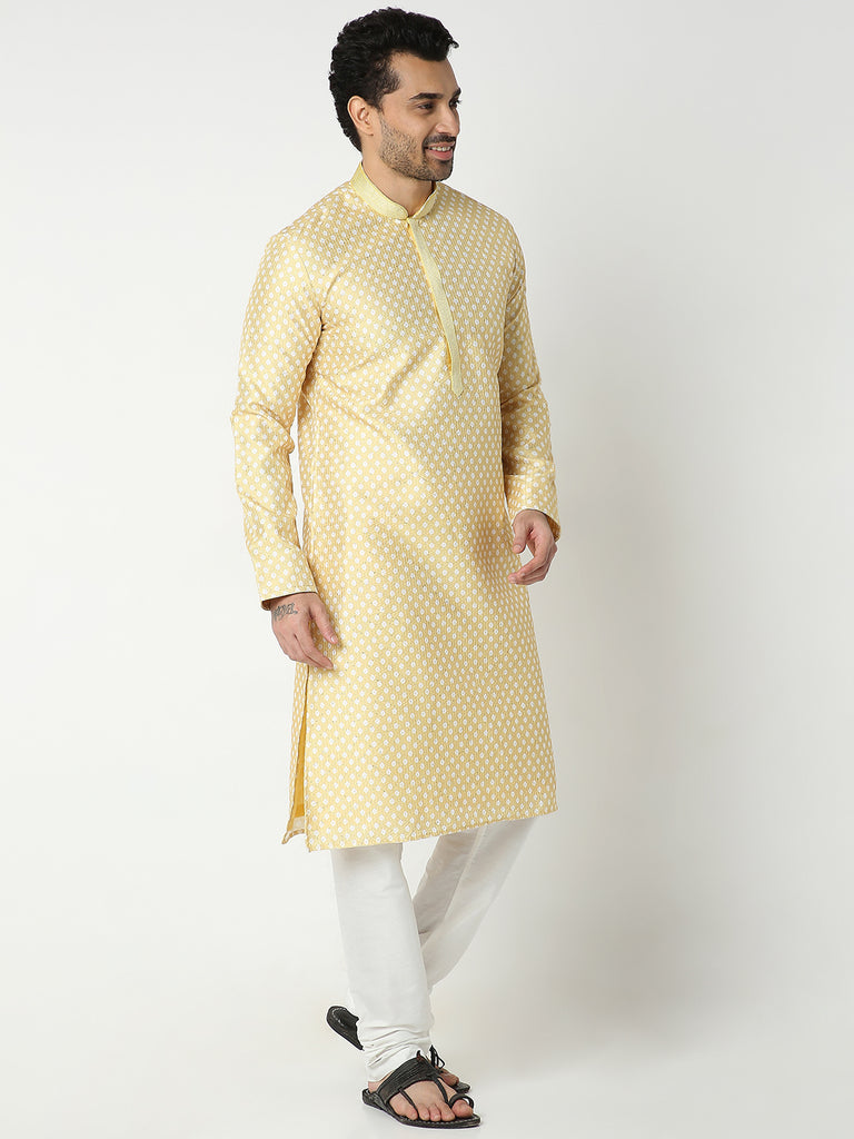 Regular Fit Embroidered Kurta Sets