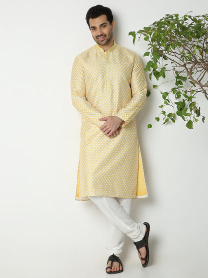 Regular Fit Embroidered Kurta Sets