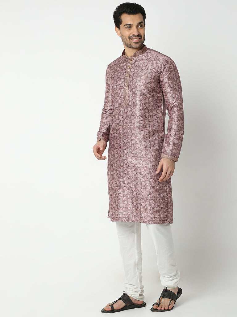 Regular Fit Jacquard Kurta Sets