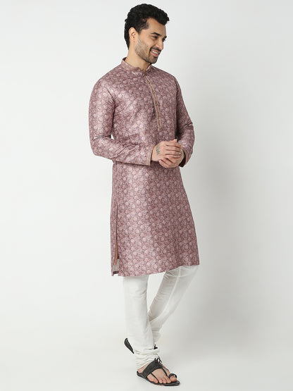 Regular Fit Jacquard Kurta Sets