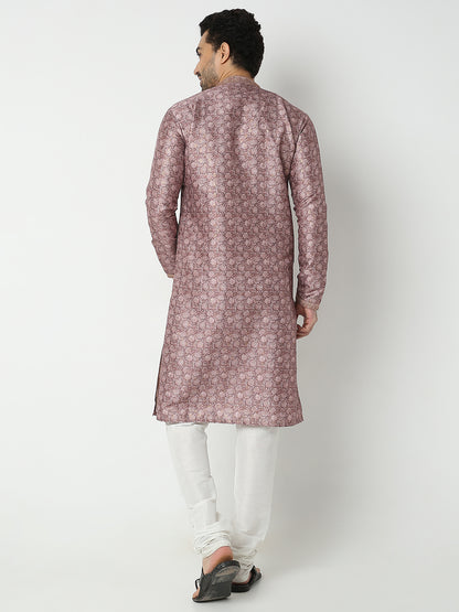 Regular Fit Jacquard Kurta Sets