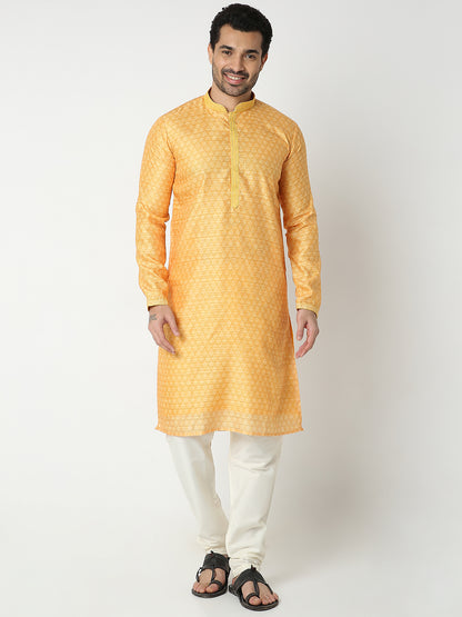 Regular Fit Structured Kurta Sets