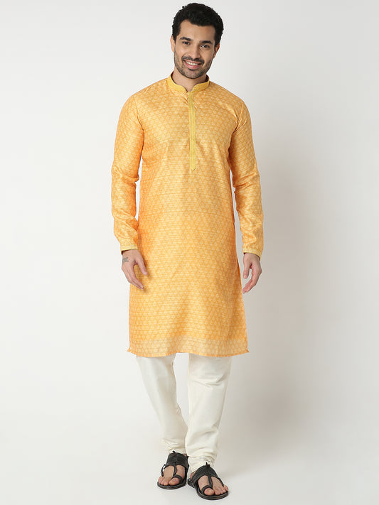 Regular Fit Structured Kurta Sets