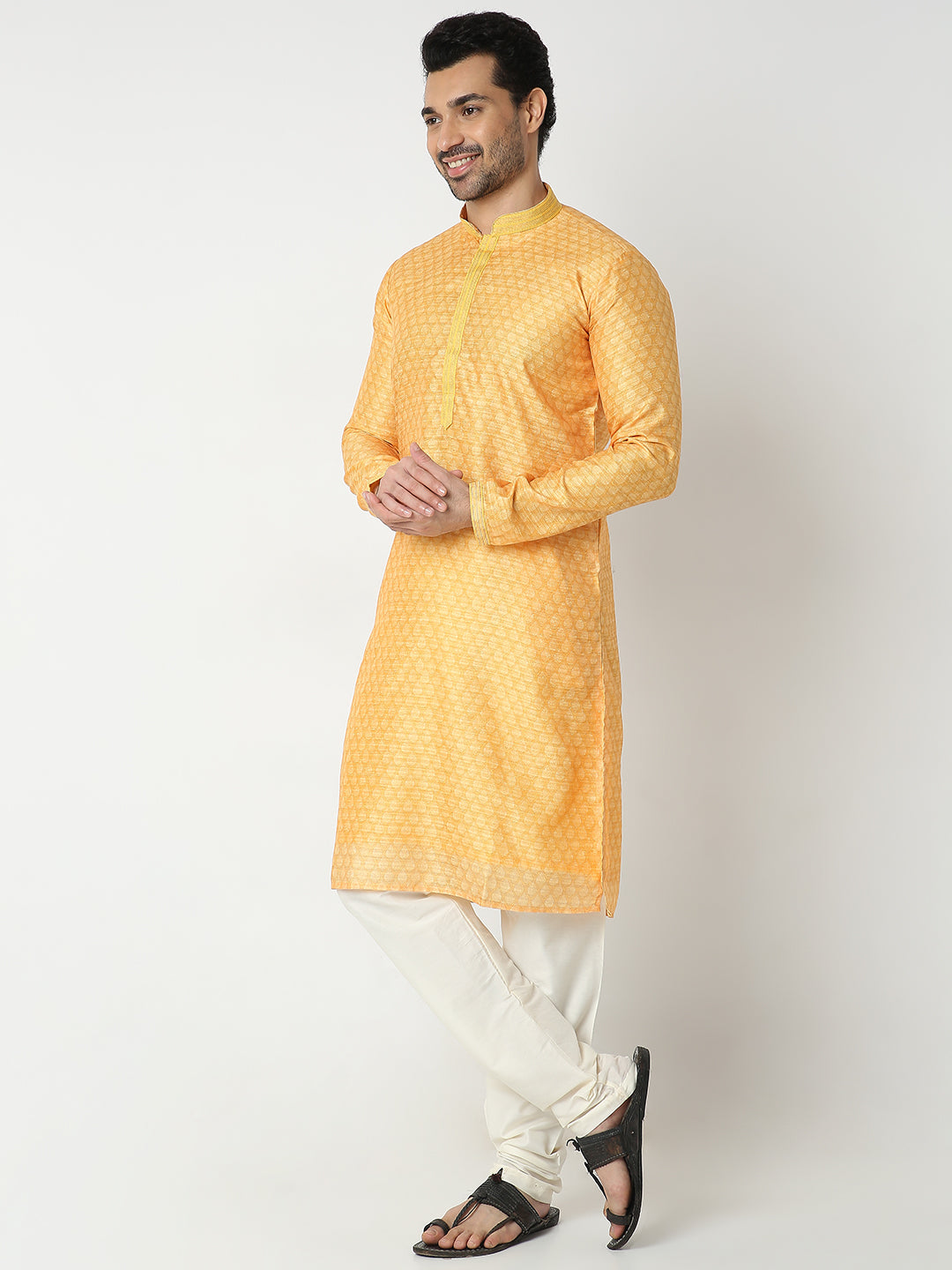 Regular Fit Structured Kurta Sets