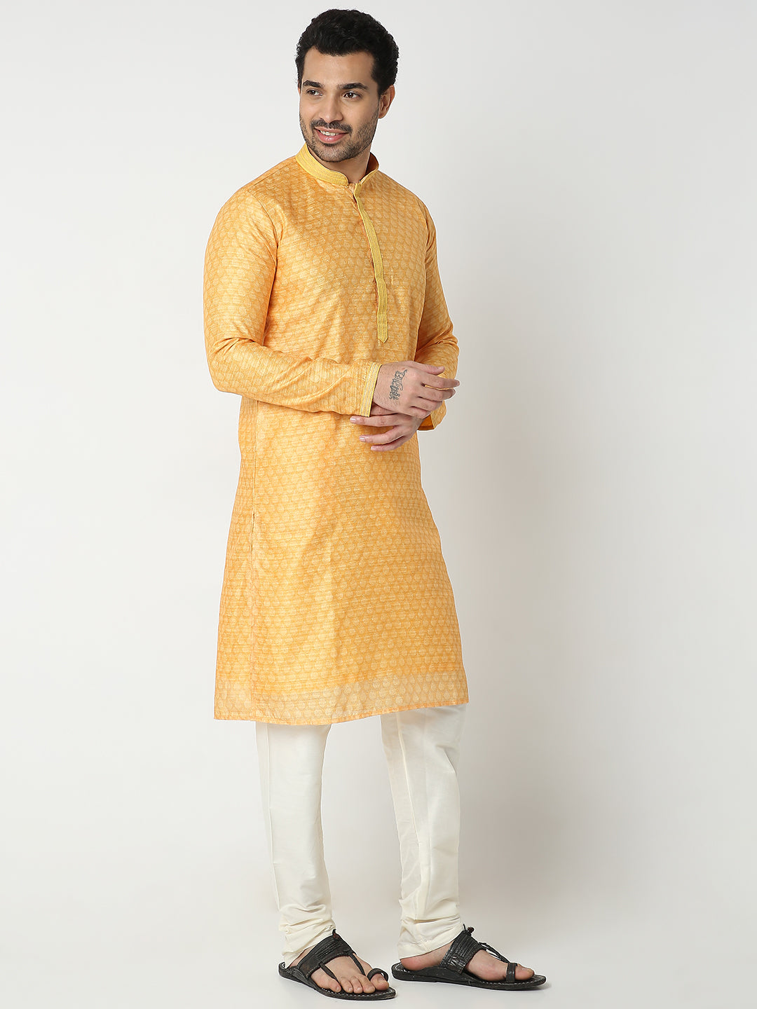 Regular Fit Structured Kurta Sets