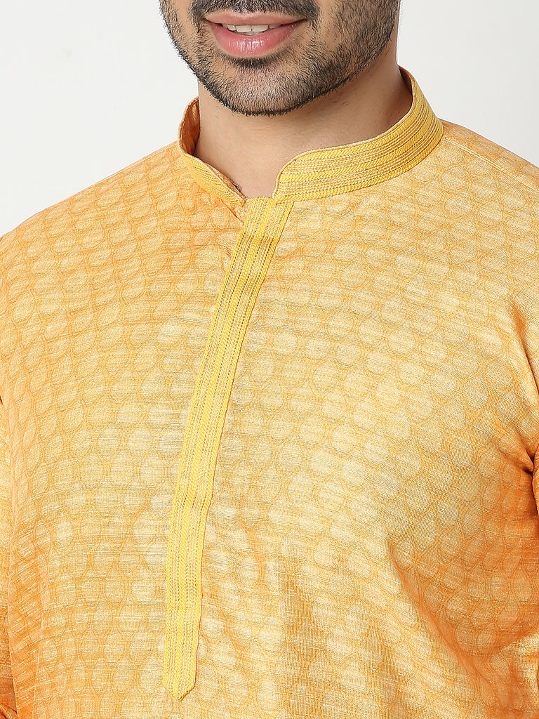 Regular Fit Structured Kurta Sets