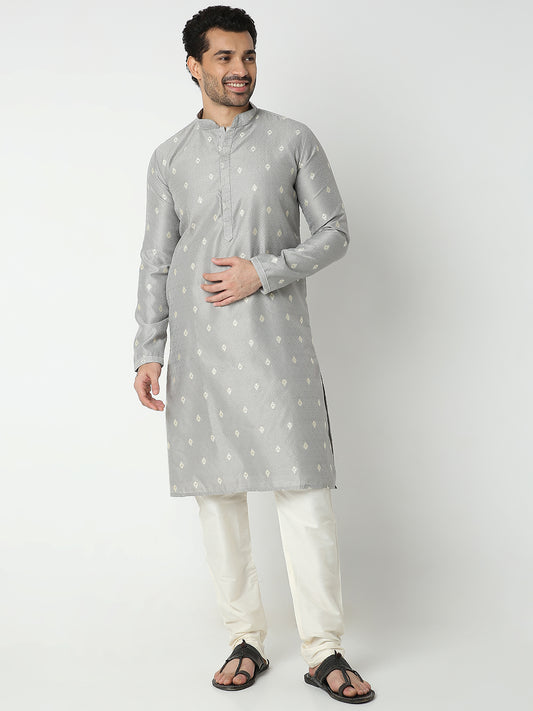 Regular Fit Jacquard Kurta Sets