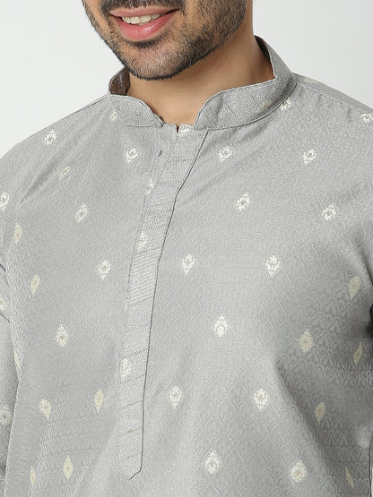Regular Fit Jacquard Kurta Sets