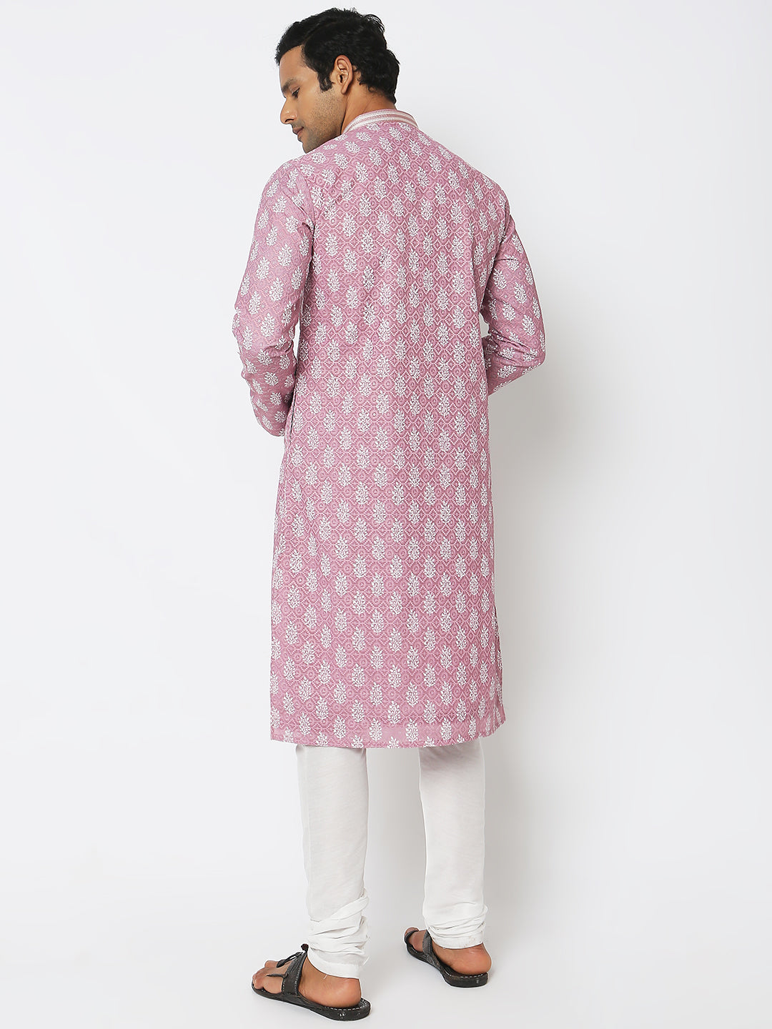 Regular Fit Embroidered Kurta Sets