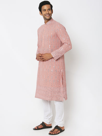 Regular Fit Embellished Kurta Sets