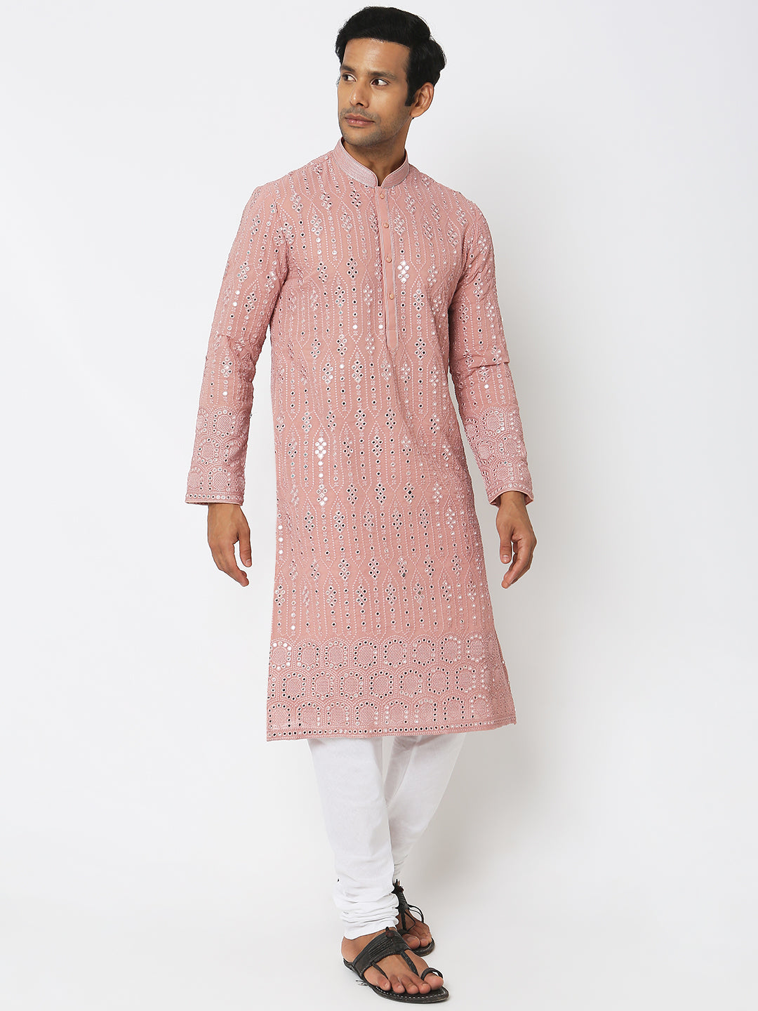 Regular Fit Embellished Kurta Sets