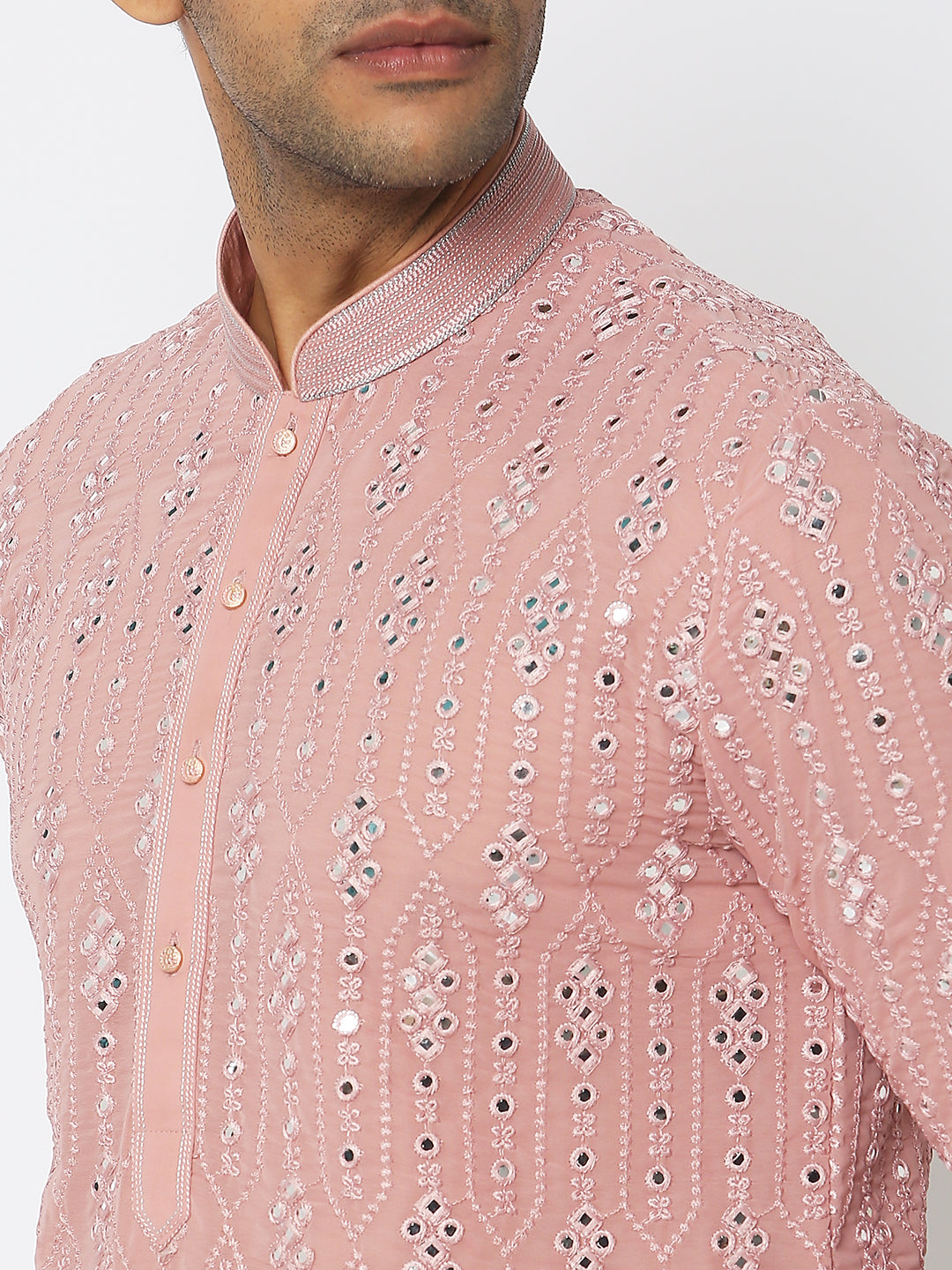 Regular Fit Embellished Kurta Sets