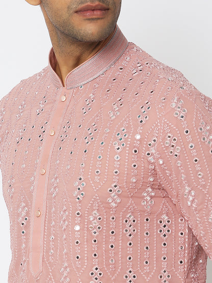 Regular Fit Embellished Kurta Sets
