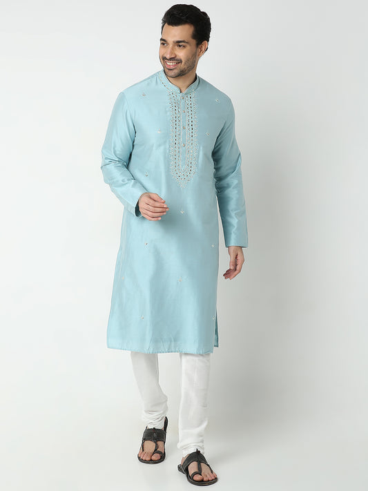 Regular Fit Solid Kurta Sets