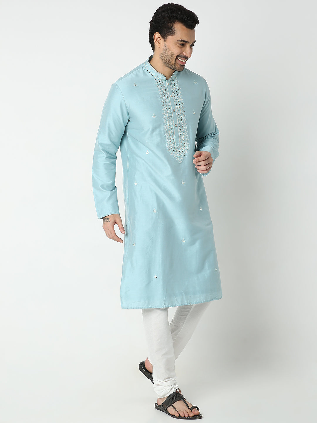 Regular Fit Solid Kurta Sets