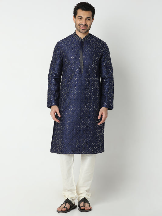 Regular Fit Embellished Kurta Sets