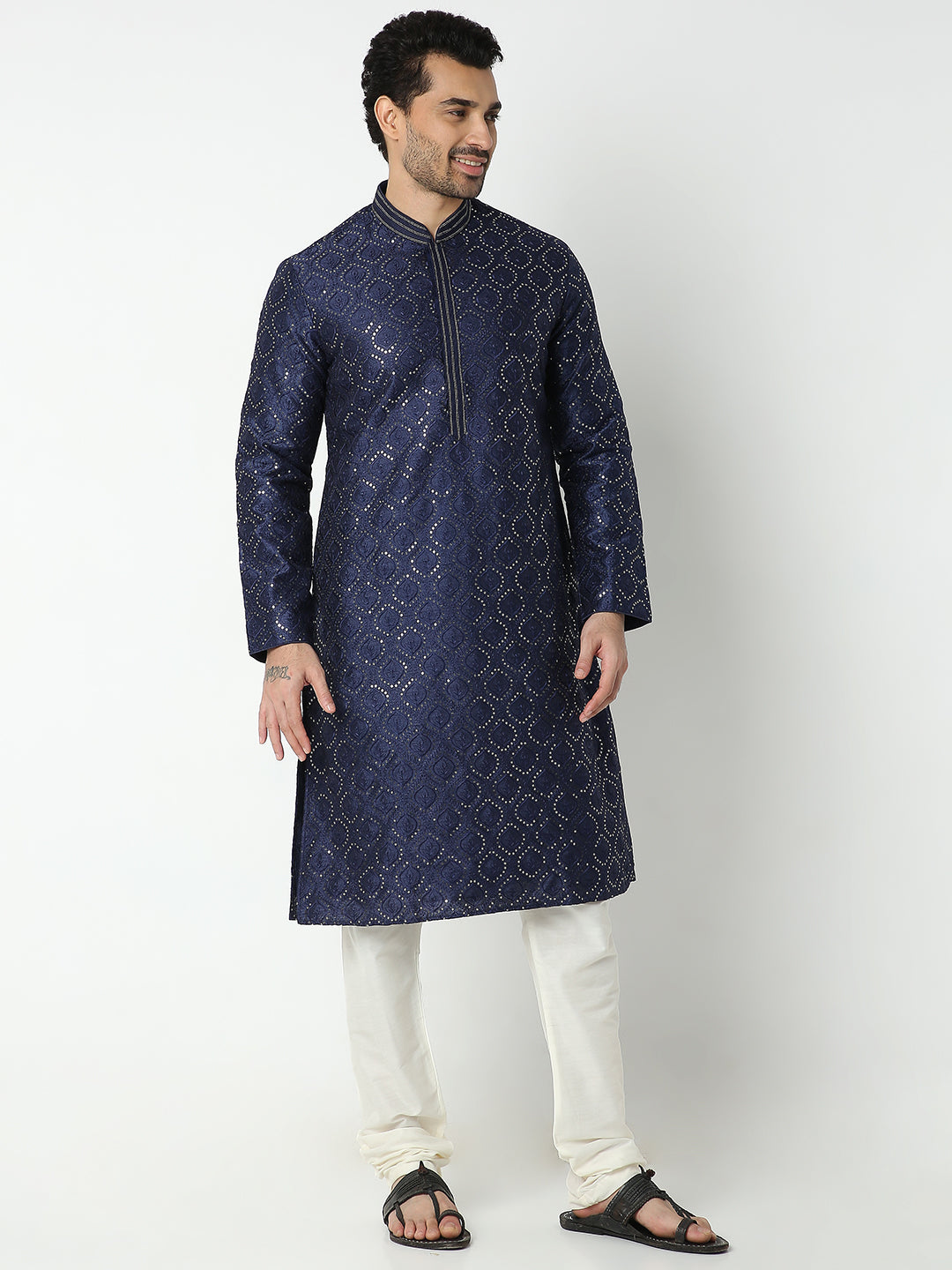 Regular Fit Embellished Kurta Sets