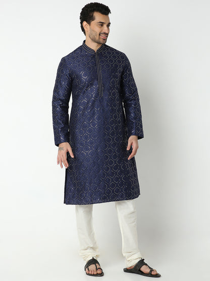 Regular Fit Embellished Kurta Sets