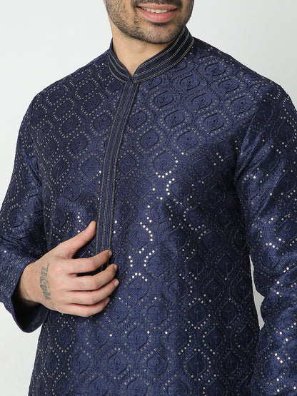 Regular Fit Embellished Kurta Sets