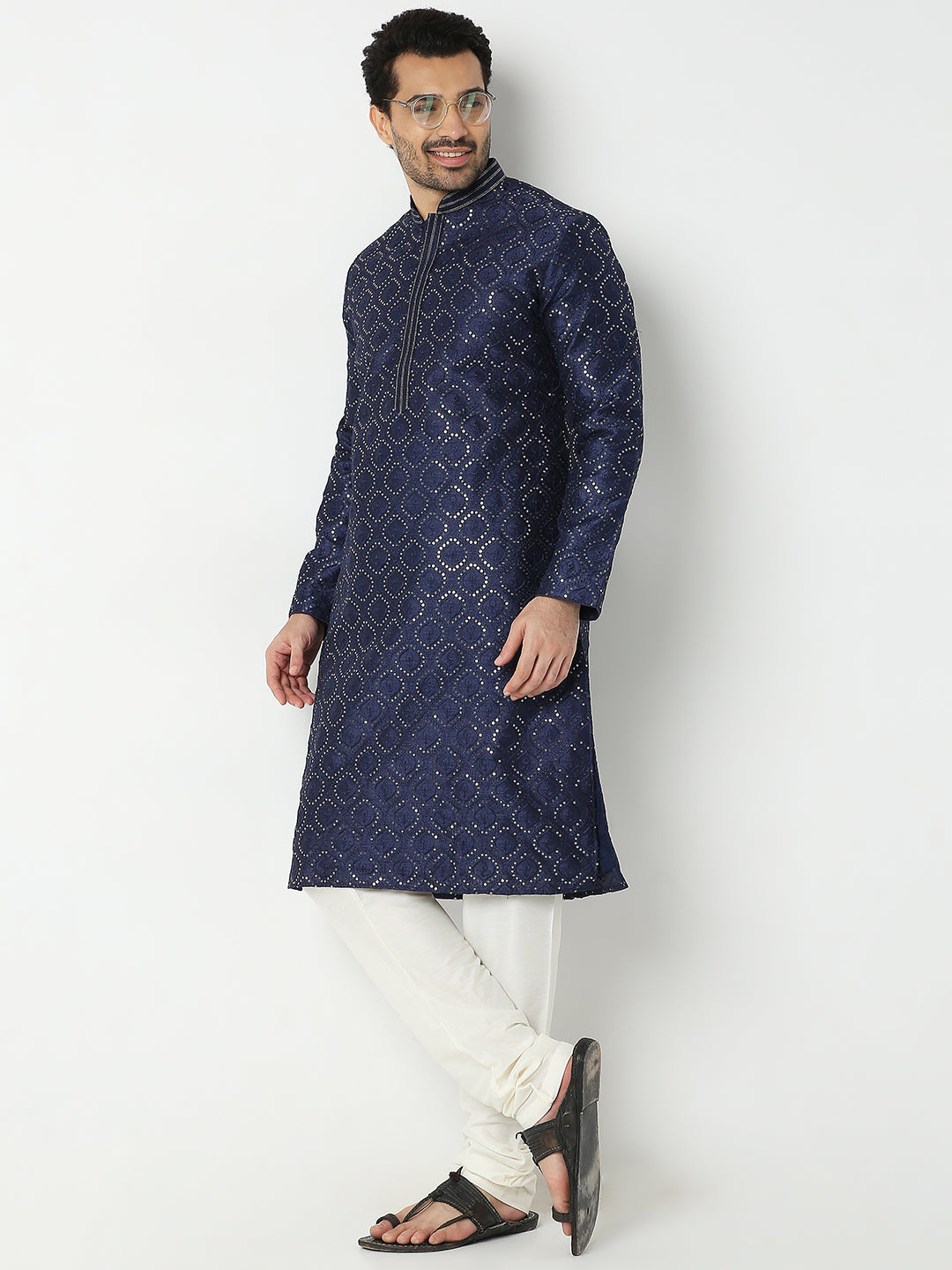 Regular Fit Embellished Kurta Sets