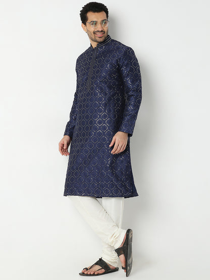 Regular Fit Embellished Kurta Sets