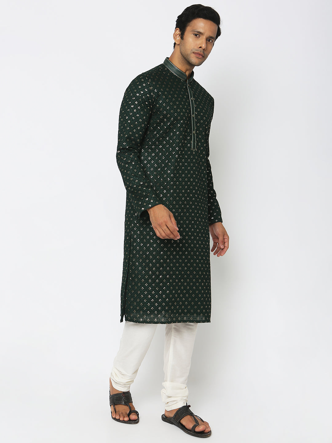 Regular Fit Embellished Kurta Sets