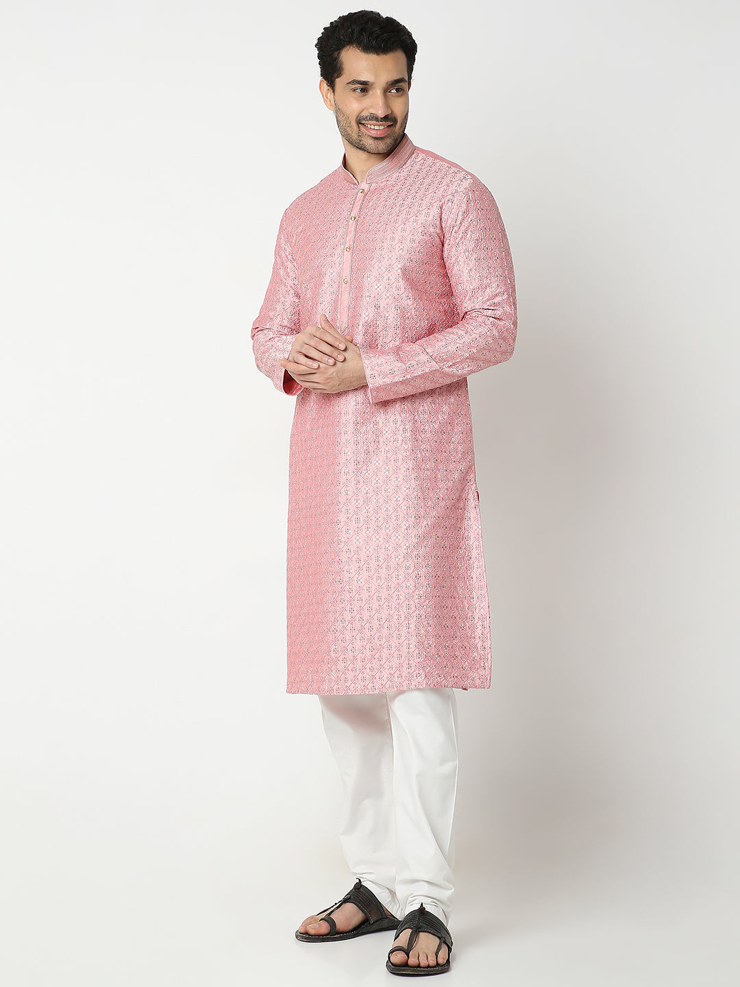 Regular Fit Embellished Kurta Sets