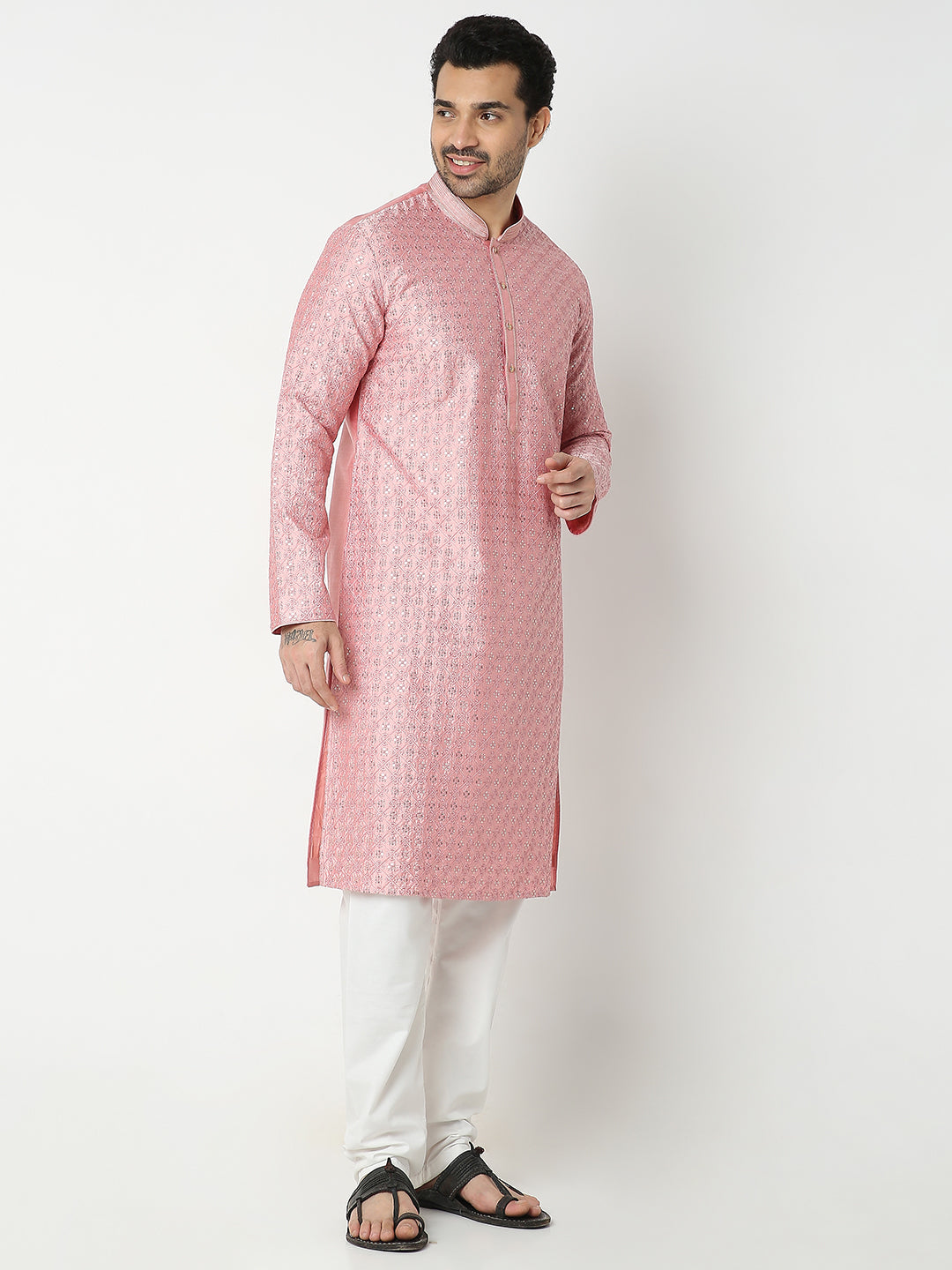 Regular Fit Embellished Kurta Sets
