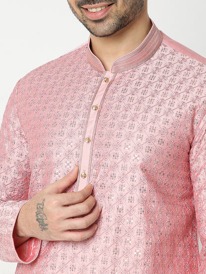Regular Fit Embellished Kurta Sets