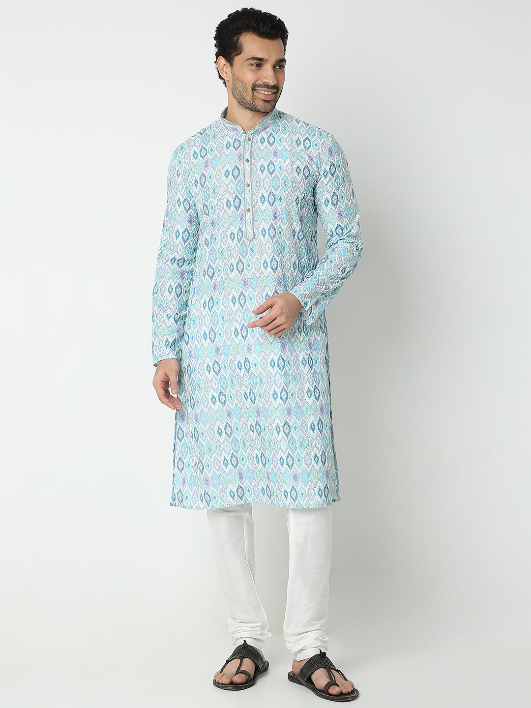 Regular Fit Embellished Kurta Sets