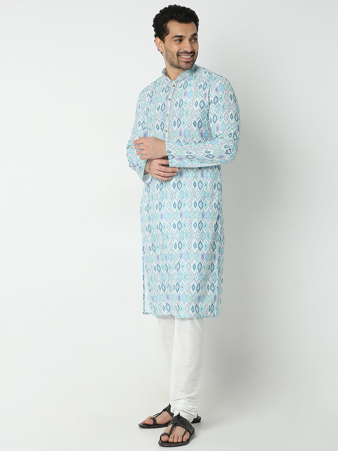 Regular Fit Embellished Kurta Sets