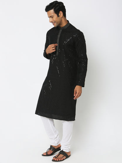 Regular Fit Embellished Kurta Sets