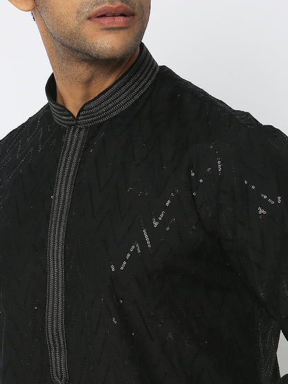 Regular Fit Embellished Kurta Sets