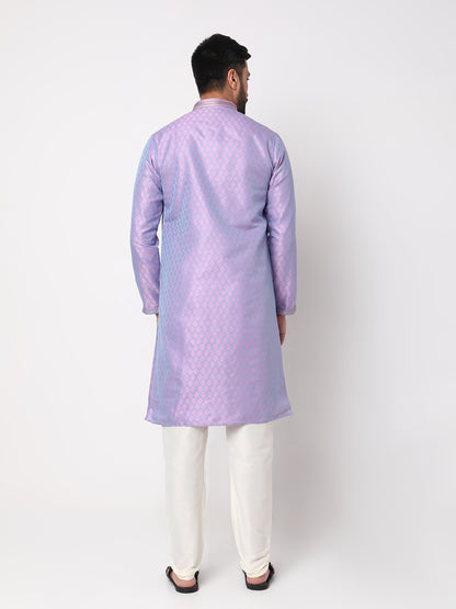 Regular Fit Jacquard Kurta Sets