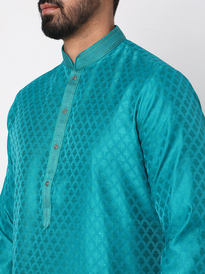 Regular Fit Jacquard Kurta Sets