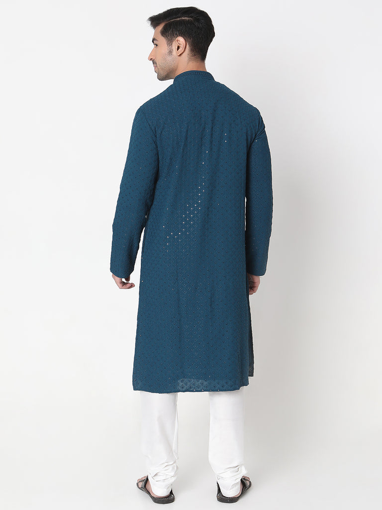 Regular Fit Embellished Kurta Sets