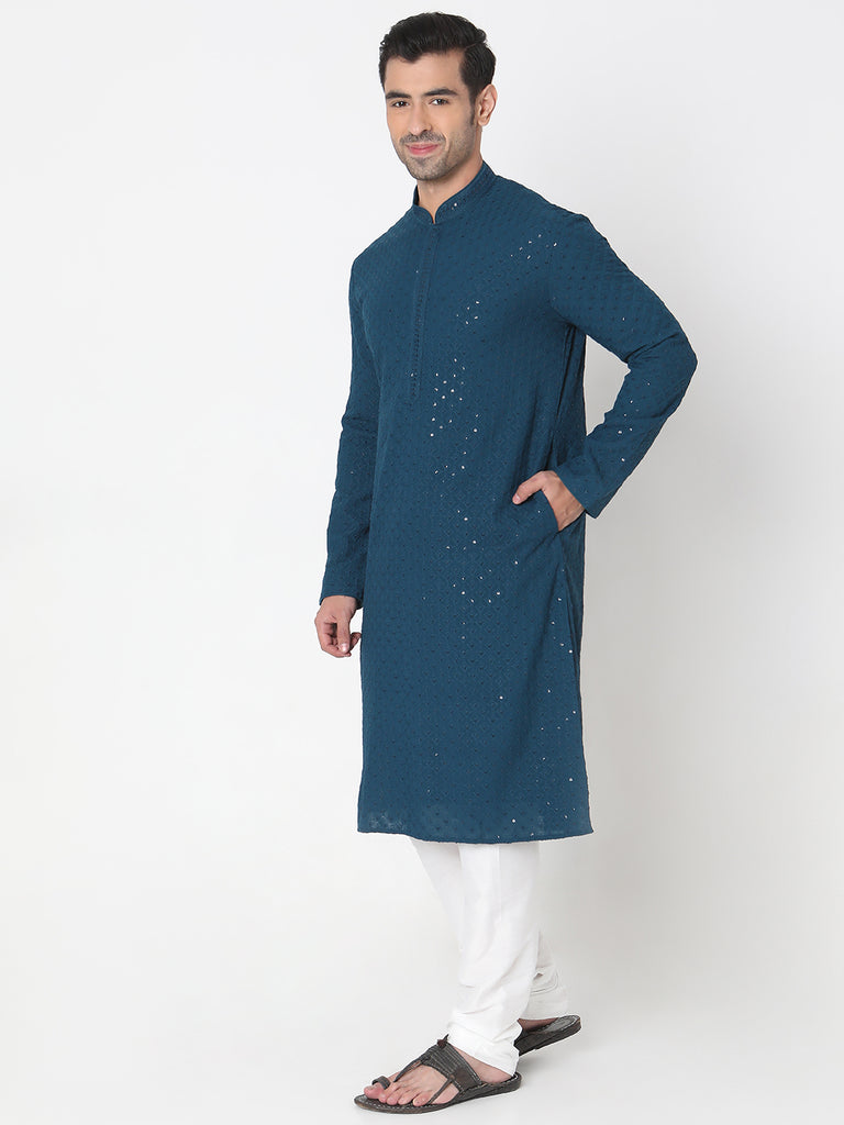 Regular Fit Embellished Kurta Sets